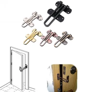

Zinc Alloy Anti-theft Window Clasp hold down clamp Front door chain lock latch Hasp Buckle for hotel Home child safety Hardware