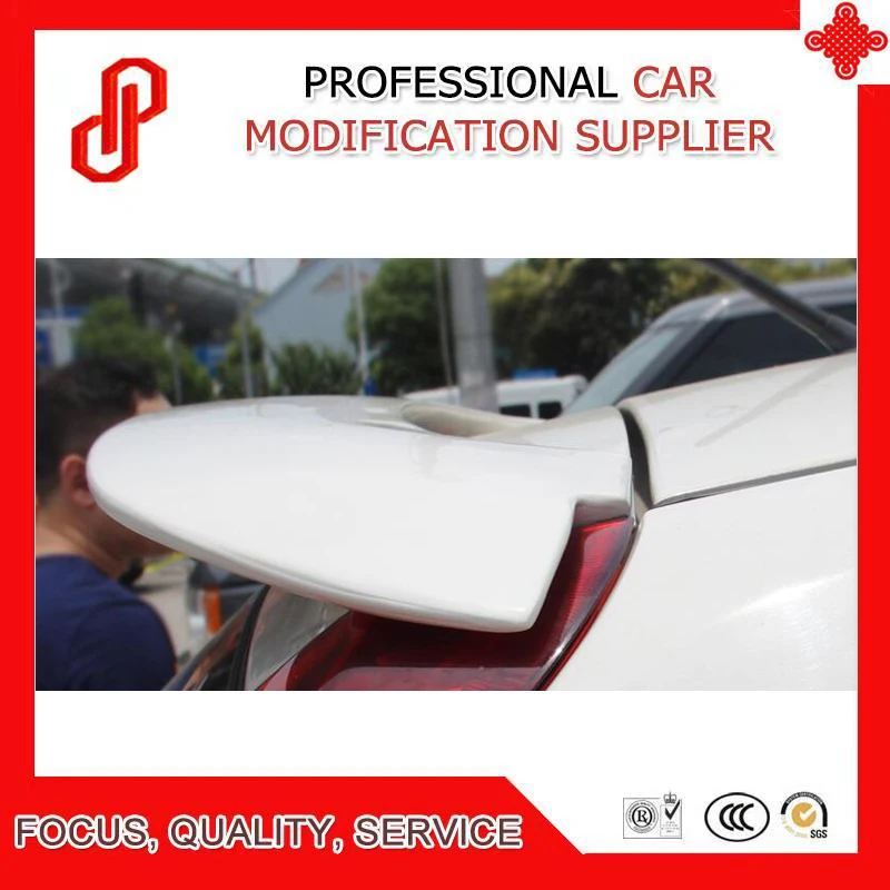 Высокое качество ABS черного красного белого цвета задний спойлер на крыше для MG3