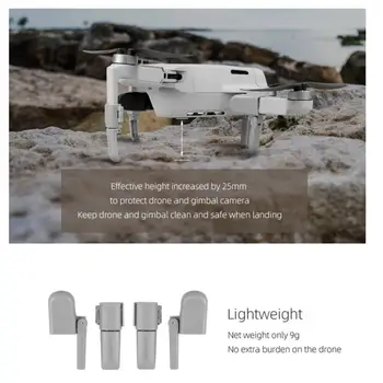 

Heightening Landing Gear Leg for DJI Mini Support Protector Extensions Leg Stabilizers for Mini Drone Accessories