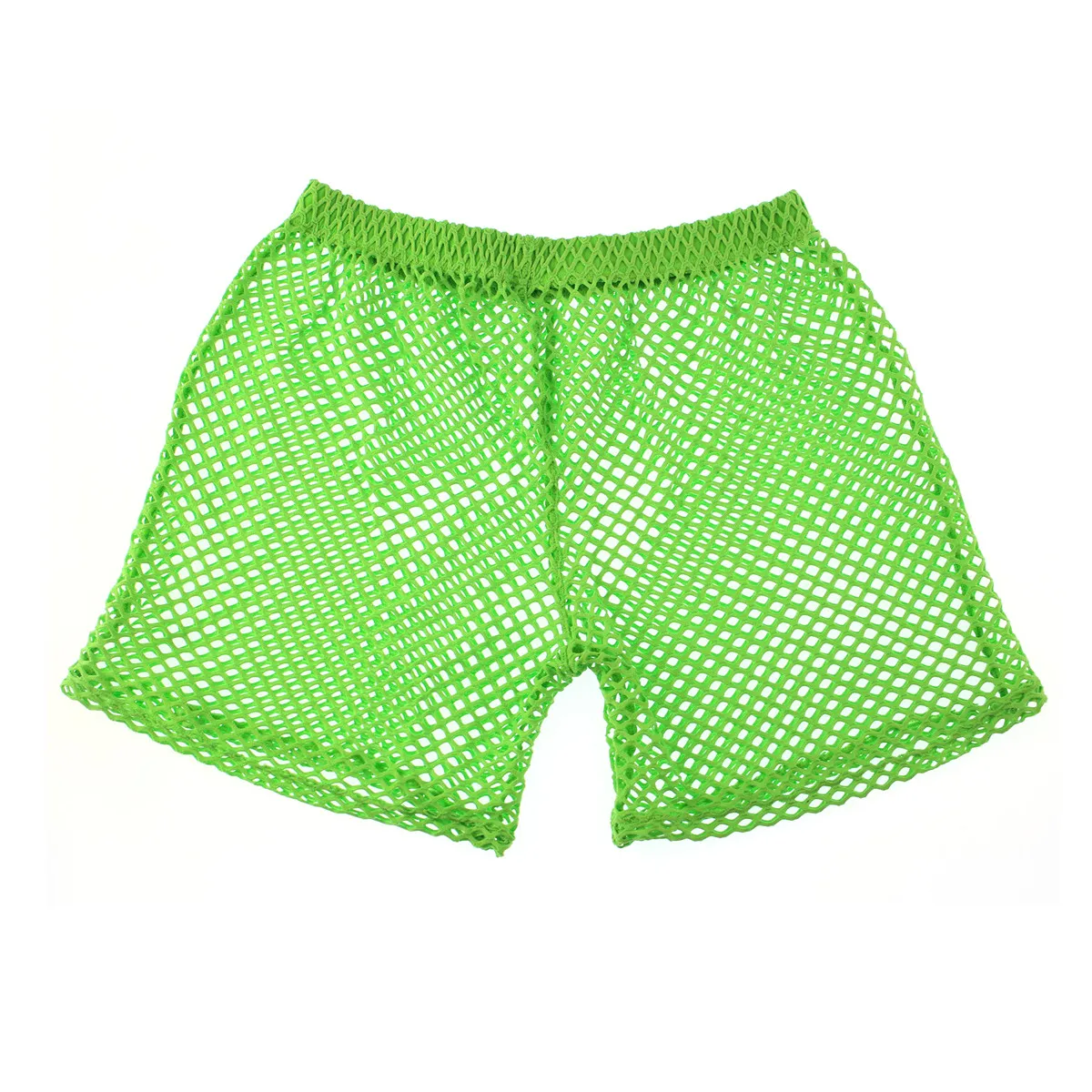 Mens Underwear Fishnet See Through Boxer Shorts Breathable Underpants Male Homme Panties Beachwear Sleep Bottoms checkered pajama pants