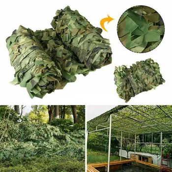 

Hot Camping Camo Nets 1x1.5m army woodland jungle Camouflage Nets Shooting Shelter Hide Netting Sun Shelters` 1
