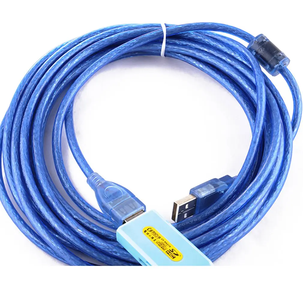 10 метров USB удлинитель Супер Скоростной USB 2,0 кабель папа-папа Синхронизация данных USB 2,0 удлинитель кабель-удлинитель