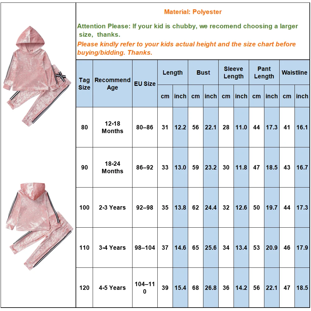 Бархатная детская одежда для девочек детская одежда из 2 предметов спортивные худи+ штаны, модная одежда для девочек 6 лет, D30