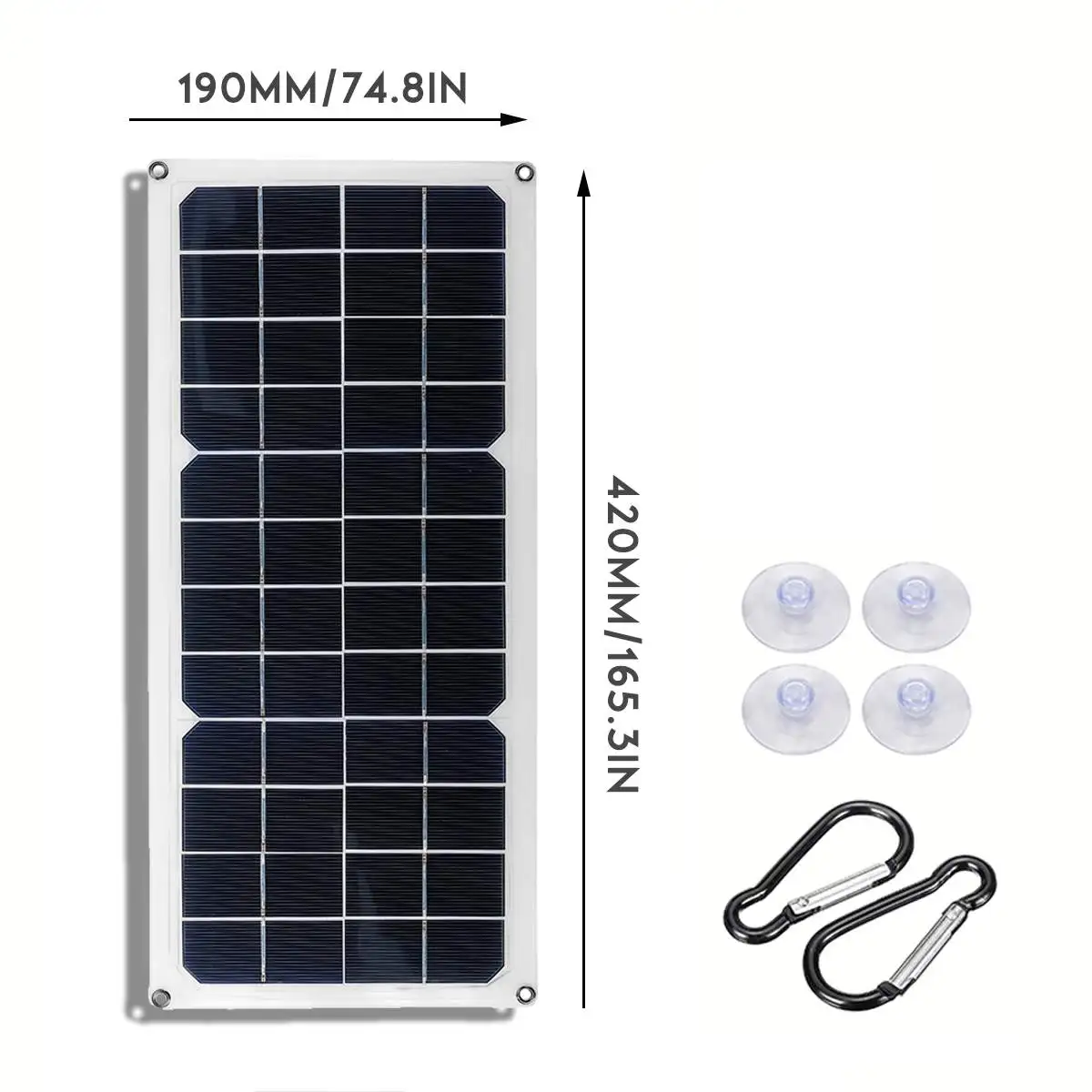 25 Вт 12 В 2.1A солнечная панель монокристаллического кремния Celulas Solares Silicio солнечная батарея Солнечное зарядное устройство