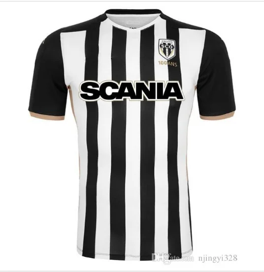 SANTAMARIA Angers SCO 100 ans maillots de футбольные футболки SANTAMARIA MANGANI NINGA MATHIAS LAGE футбольные майки Томас - Цвет: shirt