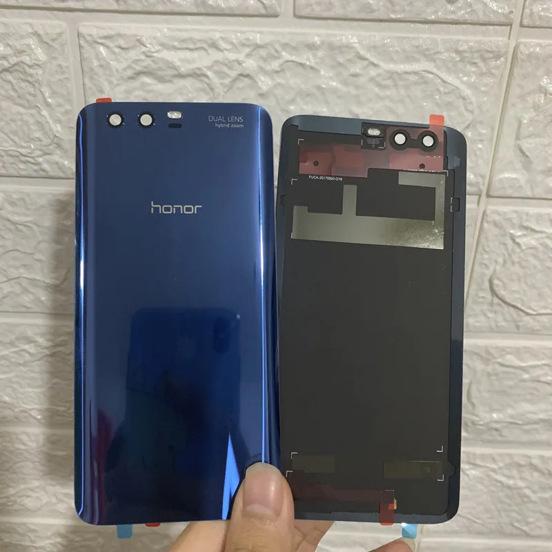 Для huawei Honor 9 стеклянный задний корпус для huawei Honor 9 батарея задняя крышка заднего стекла запасной чехол запасные части