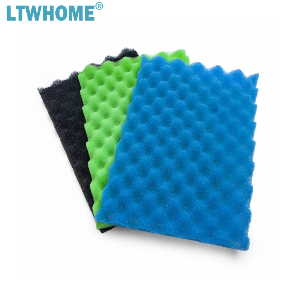 LTWHOME 1 Комплект фильтров из пены для пруда подходит Lotus Green Genie 12000 | Дом и сад