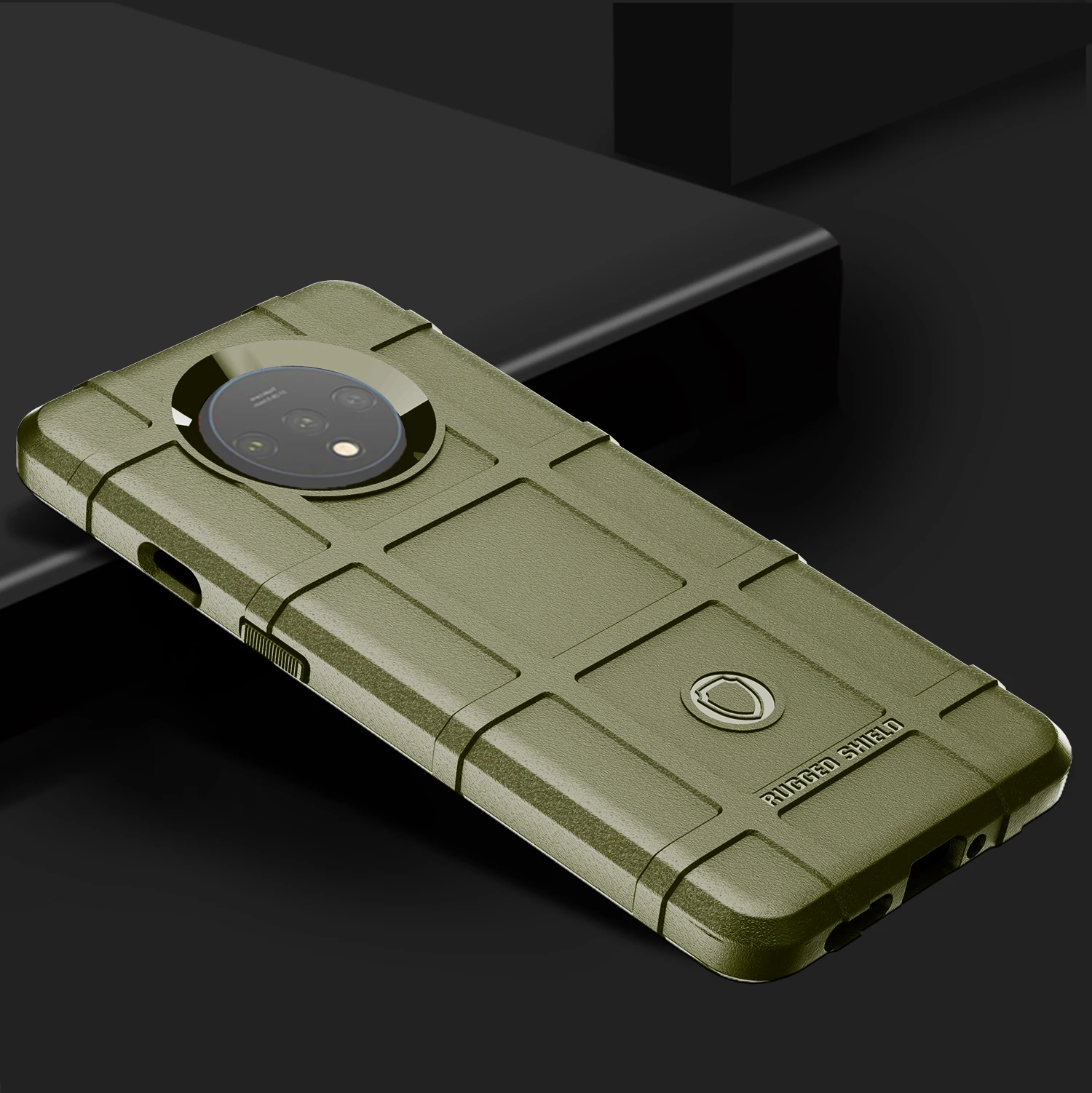 Armor Shock Absorption Shockproof Case For Oneplus One Plus 1+ 7T Anti Scratch Carbon Fiber Design Phone Case For Oneplus7T Case