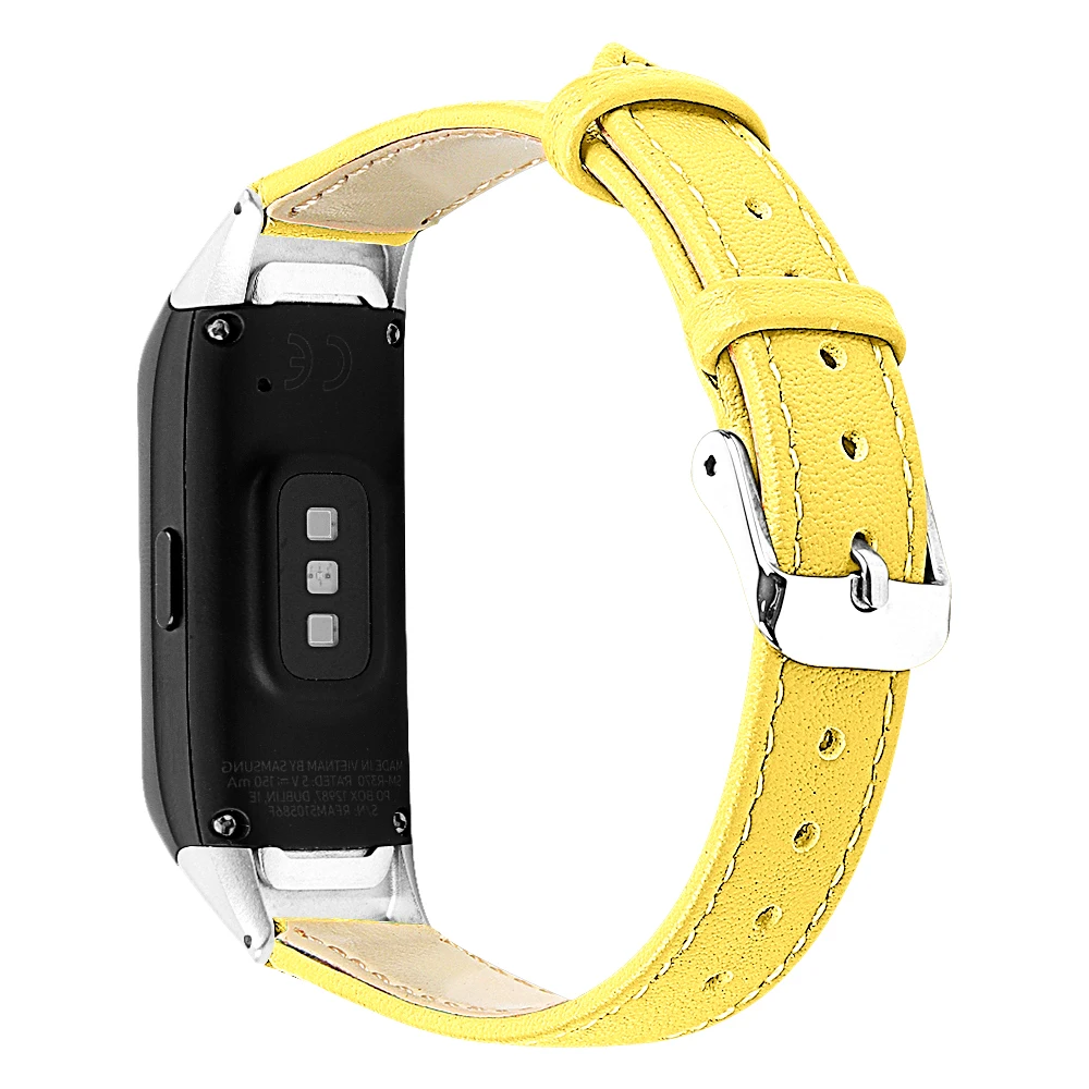 Кожаный ремешок для часов для samsung Galaxy Fit SM-R370 смарт-браслет часы Браслет замена Correa для Galaxy Fit SM-R370