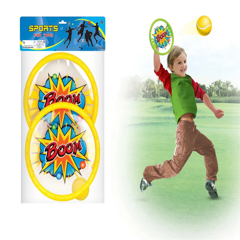 Детская Фитнес Спортивная игрушка для игр на открытом воздухе ракетка Catch Ball ракетка для рук-глаз тренировка чувствительности интеграционное оборудование игрушка
