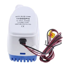 1100GPH 12V электрический морской погружной Трюмные насосы погружные водяной насос для яхты