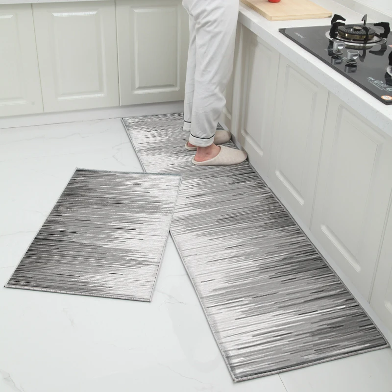  Kitchen Mat Cheaper Anti-slip Modern Area Rugs Living Room Balcony Bathroom Printed Carpet Doormat 