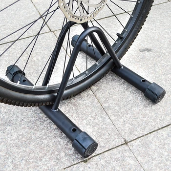 

Bicycle Parking Rack Plug-In Display Rack MTB Mountain Road Bike Park Stand Support Side Kick Stand Foot Brace