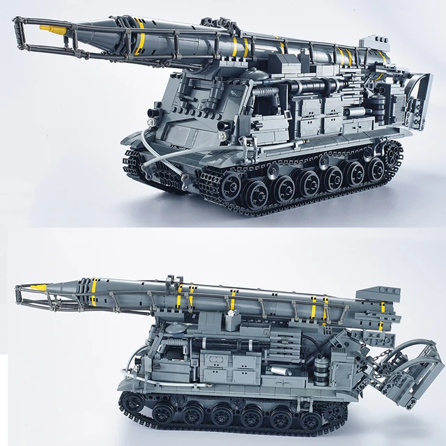 $51.19 Xingbao 06005 1750Pcs Military Weapon Series The 8U218 TEL 8K11 Set Building Blocks Bricks Construction Armored Missle Car Model