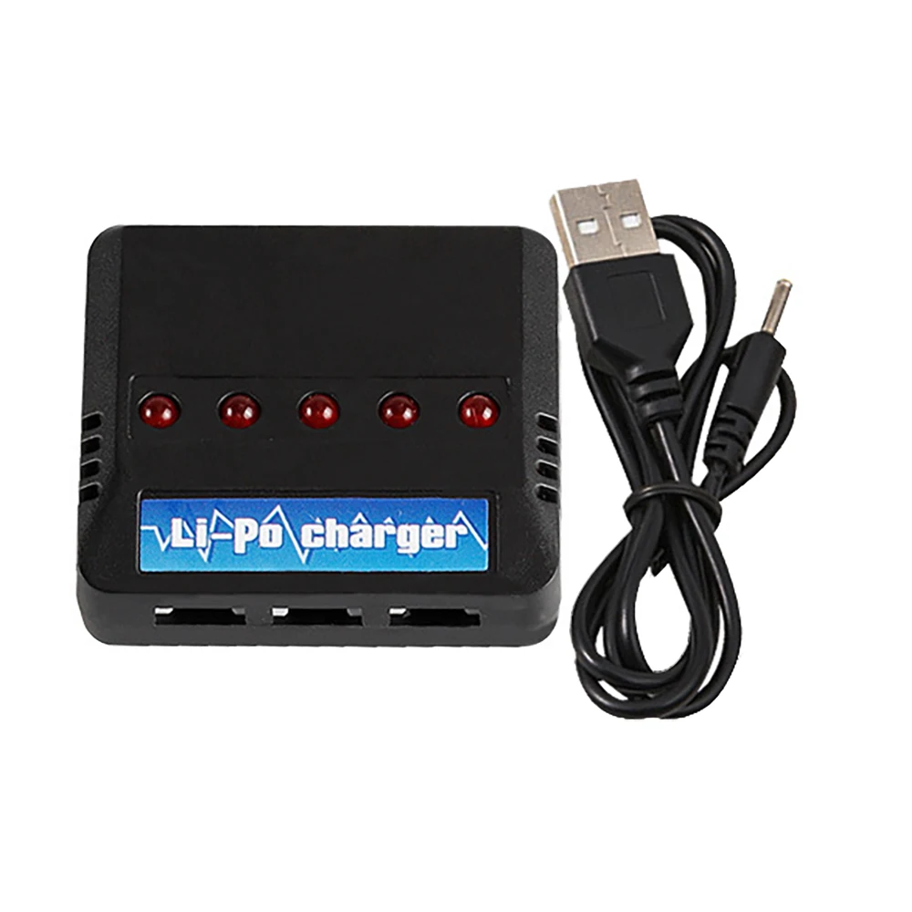 Hff8bee68fc9f43f49cad9db5524238d3O 3.7V 300mAh 702030 Lipo Battery With Charger For Udi U816 U830 F180 E55 FQ777 FQ17W Hubsan H107 Syma X11C FY530 RC Drone Parts