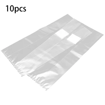 

10pcs 20pcs 30pcs Farm Mushroom Spawn Home Grain Transparent Breathable Fungus Garden Supplies Grow Bag Vent Window Food Grade