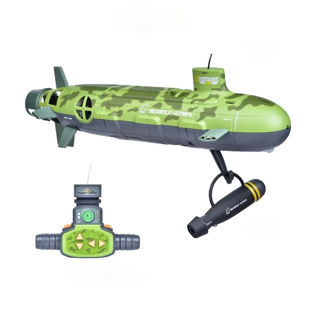 2021 Omnibearing remote control Seawolf upgrade version RC Big submarine 6-Channel 35cm RC Nuclear power Submarine kids toy 4
