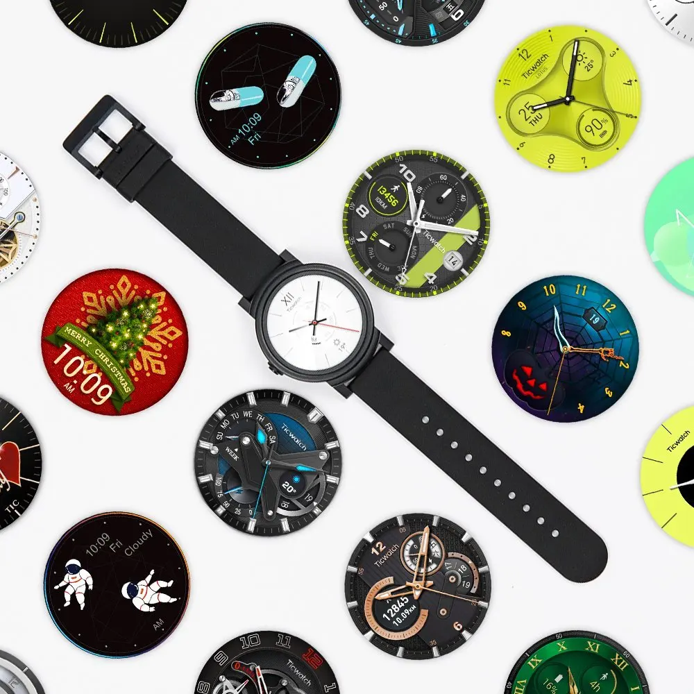 TicWatch E(Express) Smart Watch Yellow Bluetooth GPS Android\u0026iOS compatible  IP67 Waterproof Google Wear OS TicWatch Official|Smart Watches| - AliExpress