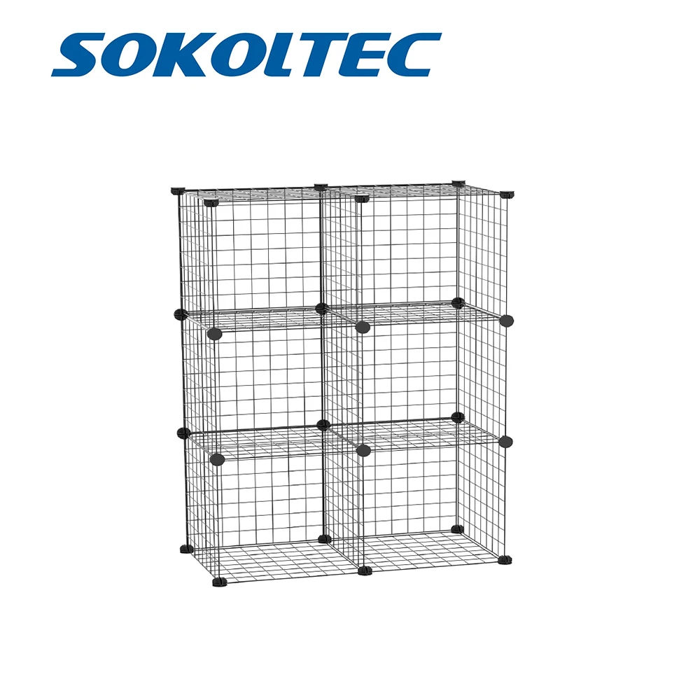 Полка книжная полка SOKOLTEC для спальни кухонная железная в сборе корзина хранения