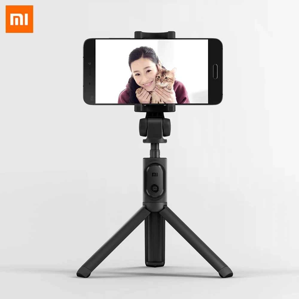 

Original Xiaomi Foldable Tripod Monopod Selfie Stick Bluetooth With Wireless Button Shutter Selfie Stick For iOS/Android/Xiaomi