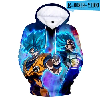 

Cosplay Goku 3D Hoodies Pullovers boy's Hoodie JacketTracksuits Young People Hoody Dragon Ball Classic Sweatshirts Long Sleeve