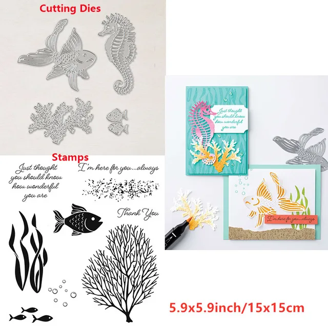 Cooking Tools Flowers  Trees Stars Cats Sending Hugs Transparent Clear Stamps And Dies for DIY Scrapbooking Craft Cards 2021 New 14
