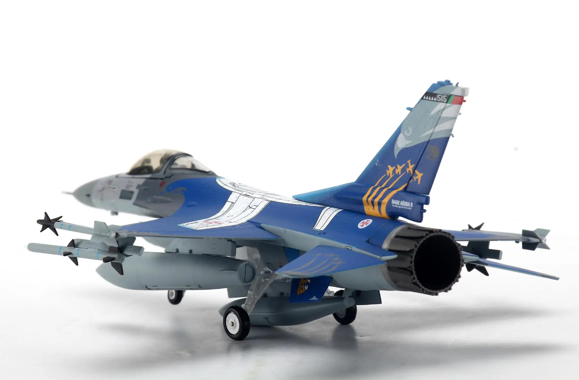 JC Крылья F-16A бои Сокол португальский ВВС 1/72 литья под давлением модель самолета