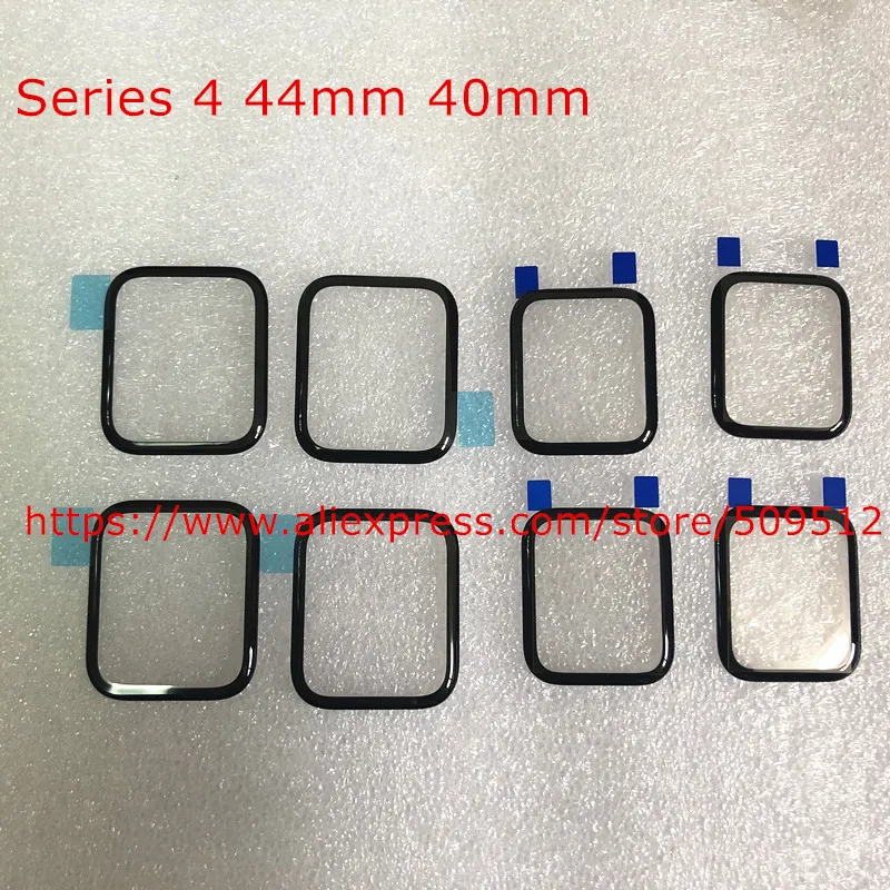 Передняя внешняя стеклянная крышка объектива Запасные части для Apple watch series 1 2 3 38 мм 42 мм 4 40 мм 44 мм ЖК-стекло