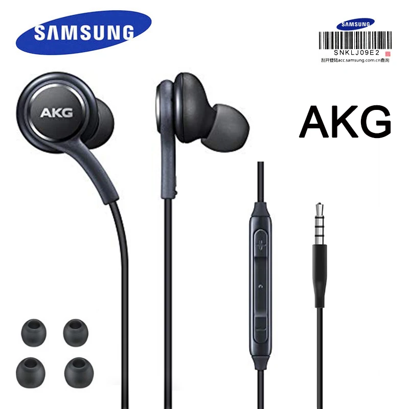 SAMSUNG AKG earphone In line Control with Mic 3.5mm Wired Earphone