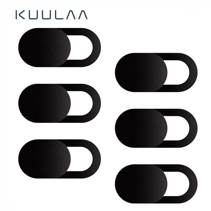 

KUULAA WebCam Cover Mobile Camera Cover Sticker Shutter Magnet Slider Plastic For iPhone Web Laptop PC For iPad Tablet Camera