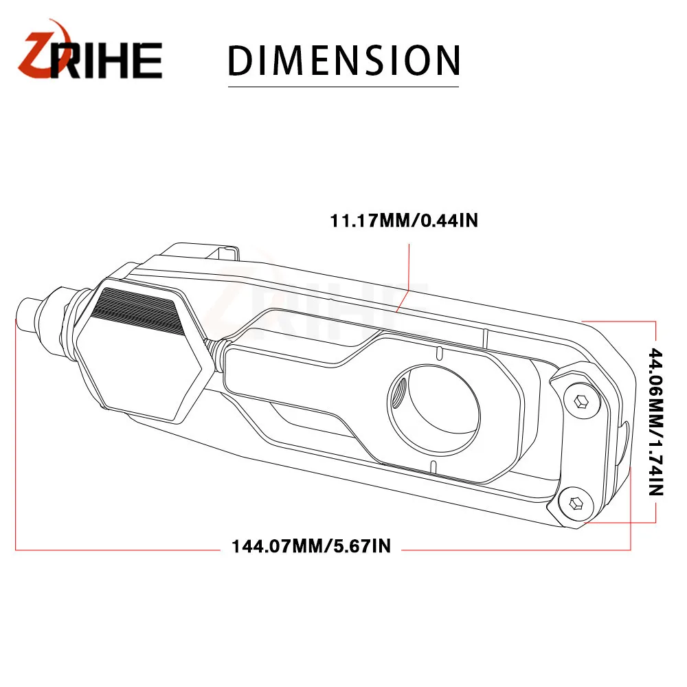 CNC Rear Chain Adjusters Tensioner Axle Block For YAMAHA MT09 FZ09