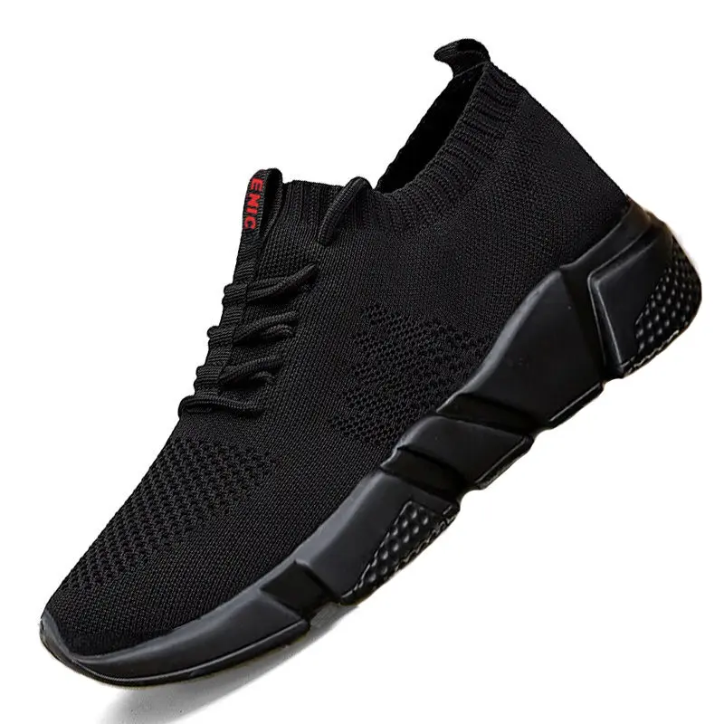 2019 мужские туфли из дышащего сетчатого материала в Корейском стиле мужская