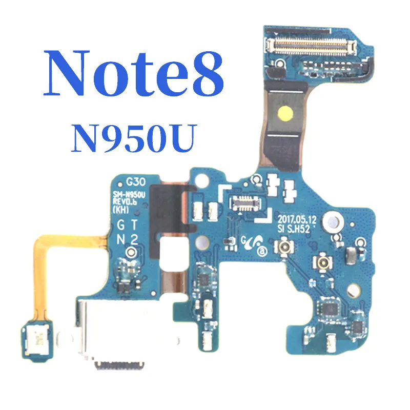 AAA+++ для samsung Galaxy Note 8 N950U N950F USB для порта зарядки док-станция зарядка шлейф Замена