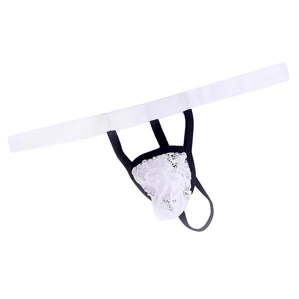 3 Colors Sexy Men's T-Back Underwear Low-rise Man Bikini G-String Thong Short