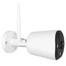 Caméra de Surveillance extérieure, Webcam étanche 1080P, fonction de Vision nocturne, détection de mouvement, accès à distance, prise ue