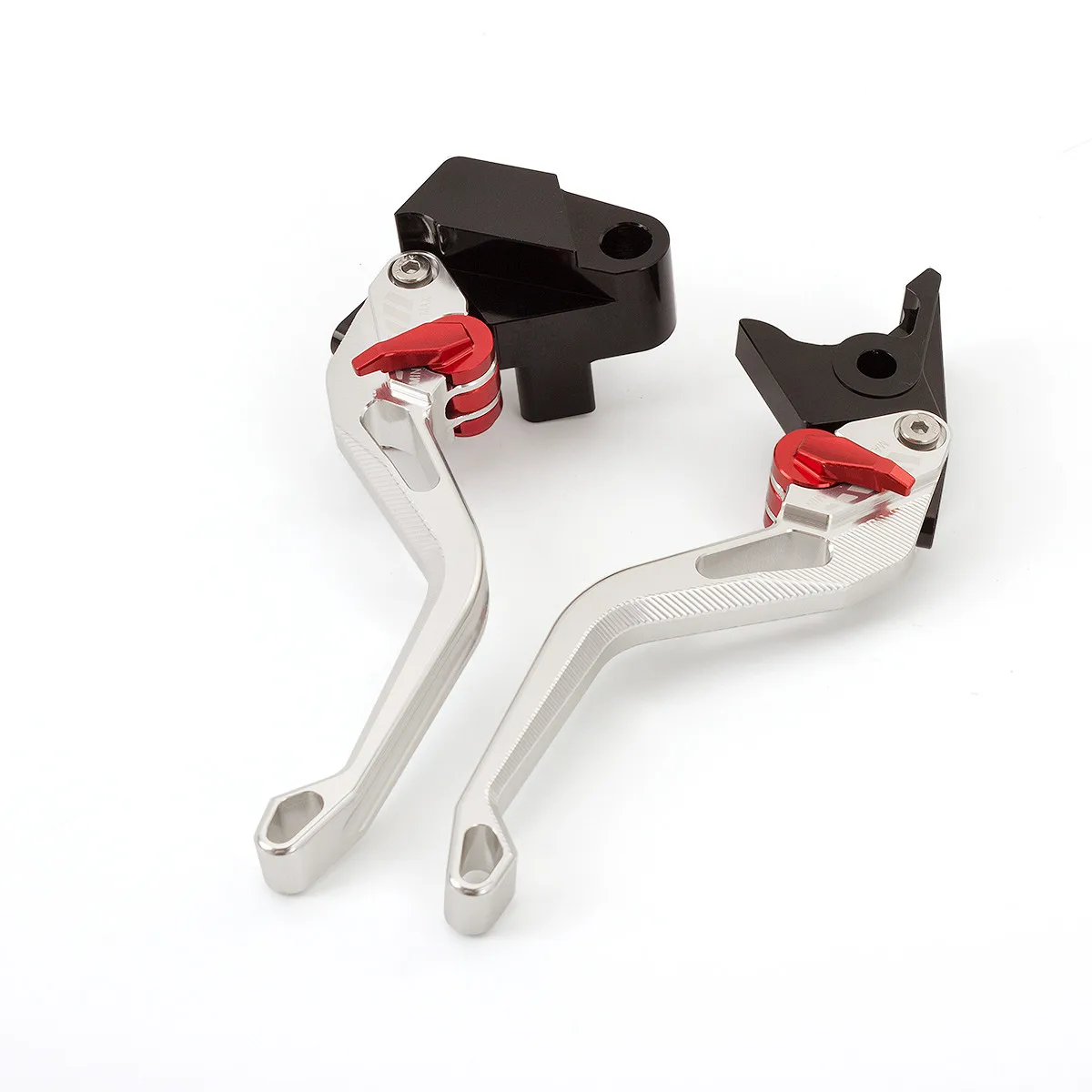3D CNC мотоцикл регулируемый тормозной рычаг сцепления для Yamaha Virago 250 1988-2007 Virago 535 1987-2000 ручка тормоза сцепления - Цвет: Silver