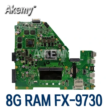

For Asus X550I X550IK X550IU Notebook laptop motherboard mainboard 4GB Graphics card 8G RAM FX-9730 cpu