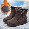 Winter Boots Women Waterproof Snow Boots Female Plush Winter Ankle Boots for Women Booties Warm Shoes Short Botas Mujer ► Photo 1/6
