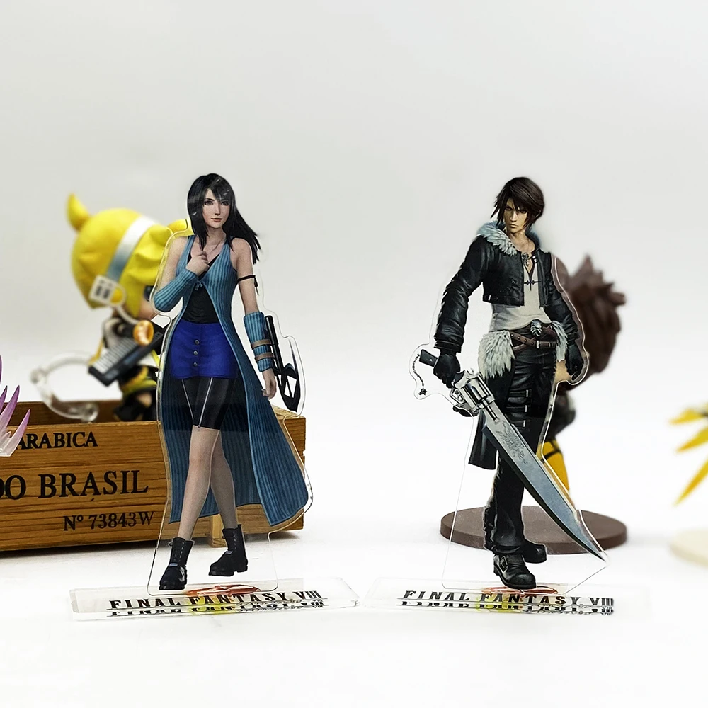 Final Fantasy FF Ⅷ 8 Squall Rinoa acrylic stand figure model plate holder cake topper anime cool