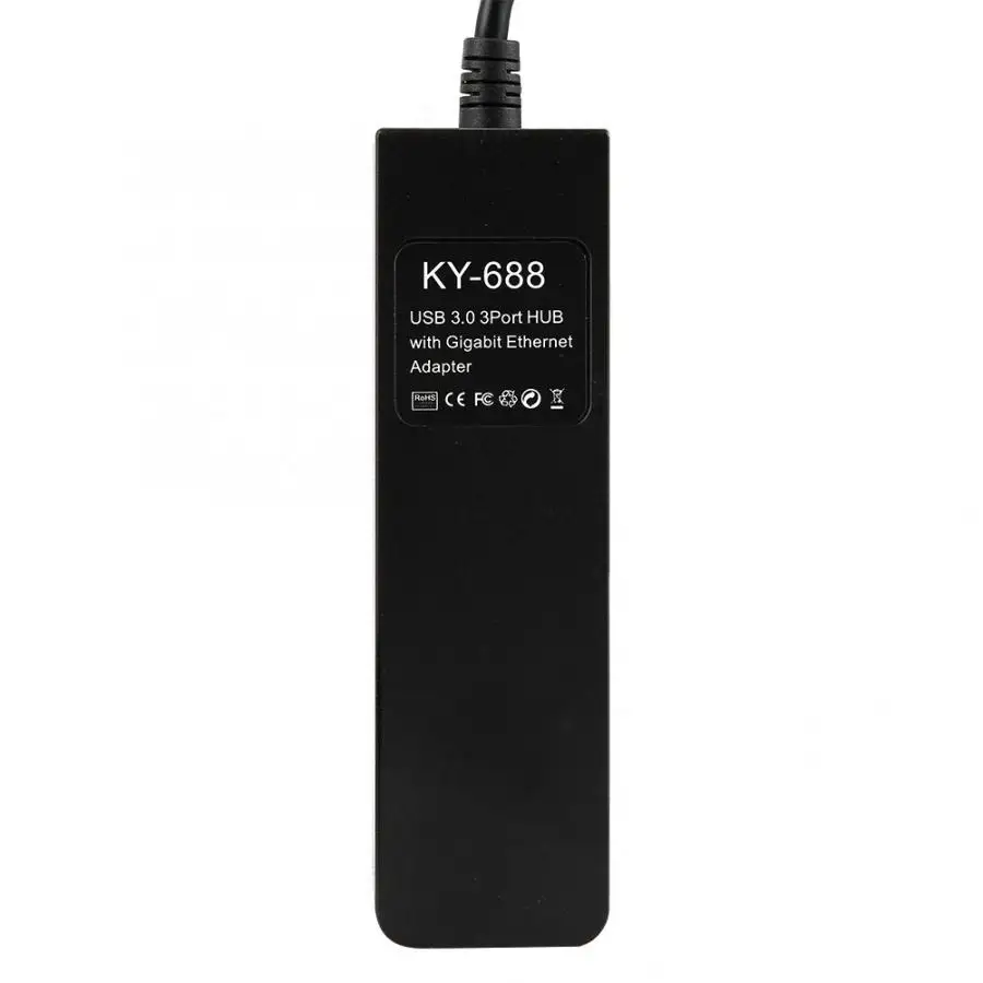 USB 3,1 type C к RJ45 Gigabit Ethernet адаптер с USB 3,0 концентратор 3 порта для мобильного телефона ноутбука