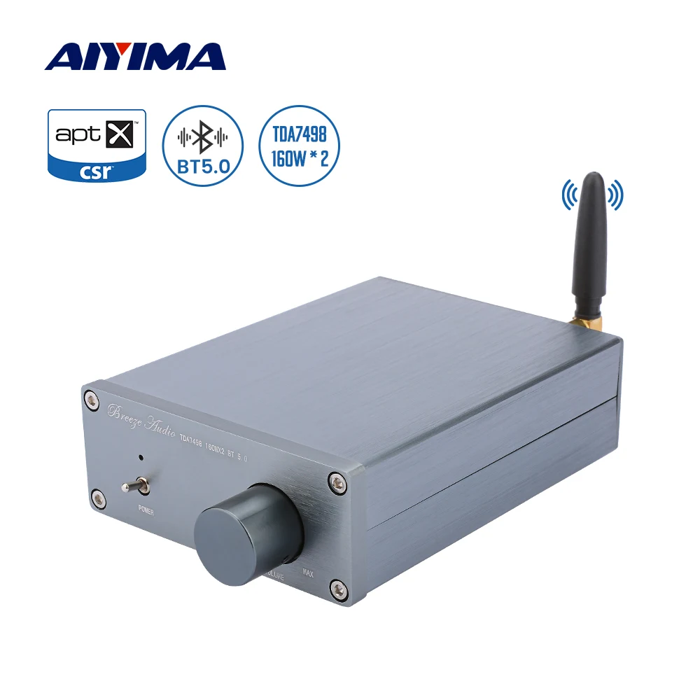 Усилитель мощности AIYIMA TDA7498E Bluetooth 5 0 2 Вт | Электроника