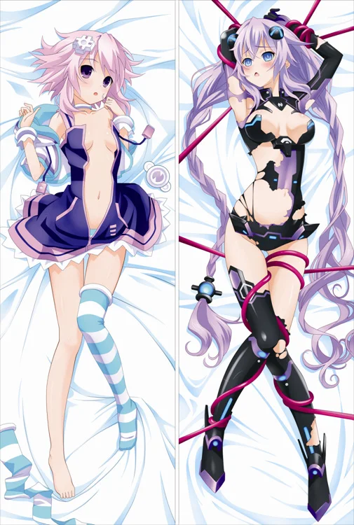 S2 Аниме ChoJigen Taisen Neptune Dakimakura, чехол с персонажами Noire& Nepgear, чехол для подушки, гиперразмерный нептуния, объятия, чехол для подушки - Цвет: S2