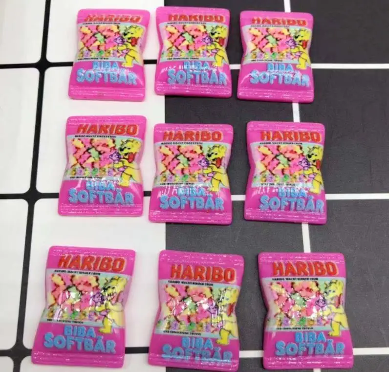 13 цветов awaii мультфильм моделирование конфеты поддельная пищевая Смола Кабошон кабошон с плоской задней поверхностью для луков DIY Скрапбукинг Ремесло АКСЕССУАРЫ
