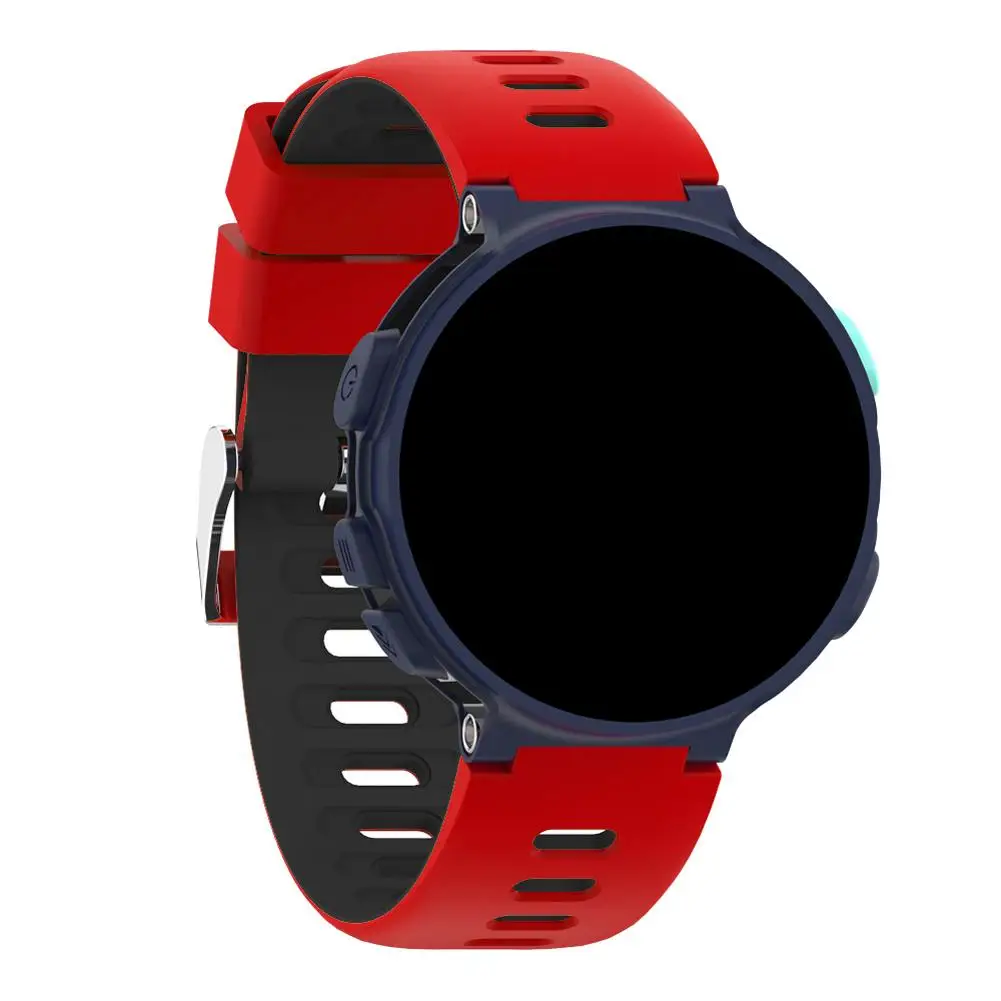 Для Garmin Forerunner 235 235Lite 220 230 620 630 735XT Смарт-часы 22 мм высококачественный мягкий силиконовый сменный ремешок# BW