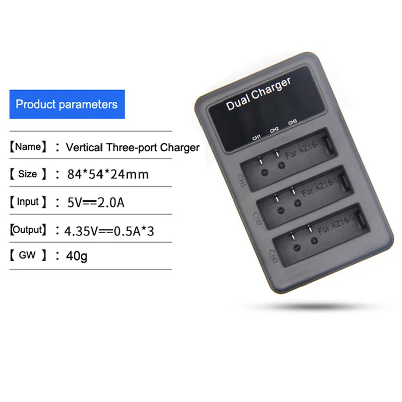 Xiao mi Yi 4K аккумулятор 1400 мАч AZ16-1batteries+ 3 слота зарядное устройство для Xiao mi Yi 4K Lite батарея Xiaoyi аксессуары для камеры