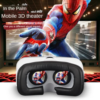 

Free shipping Virtual Reality Mobile phone 3D glasses Storm VR 3D cinema Immersive 3D games large angle Wear without weight