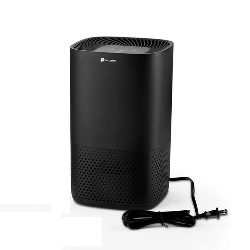 

Houzetek Air Purifier HEPA Filter PM2.5 Formaldehyde Mites Smoke Dust Odor Removal Air Purifier Cleaner Machine For Home Office
