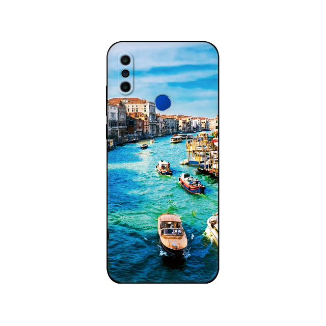 Meizu M10 Case Back Cover For Meizu M 10 MeizuM10 bumper Phone Case coque 6.5inch Soft Silicon black tpu case