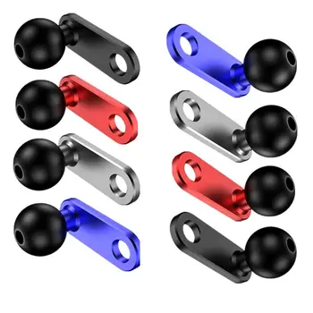 

L Shaped Aluminum Alloy Base Holder Rubber Ball Head Rearview Mirror for Motorcycle Electric Vehicles Scooter Cellphones