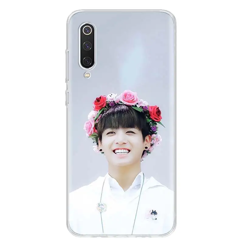 Jungkook Kpop крышка чехол для телефона для Xiao mi Red mi Note 8 Pro 8A 7 7A 5 5A 6A 4X S2 K20 mi 5X6X9 8 CC9 F1 корпус под плетенную сумку